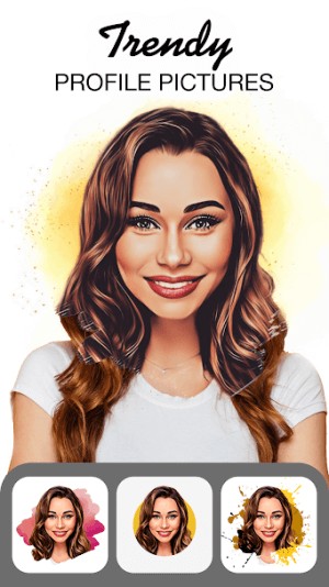 NewProfilePic biến ảnh chụp của bạn thành tranh vẽ