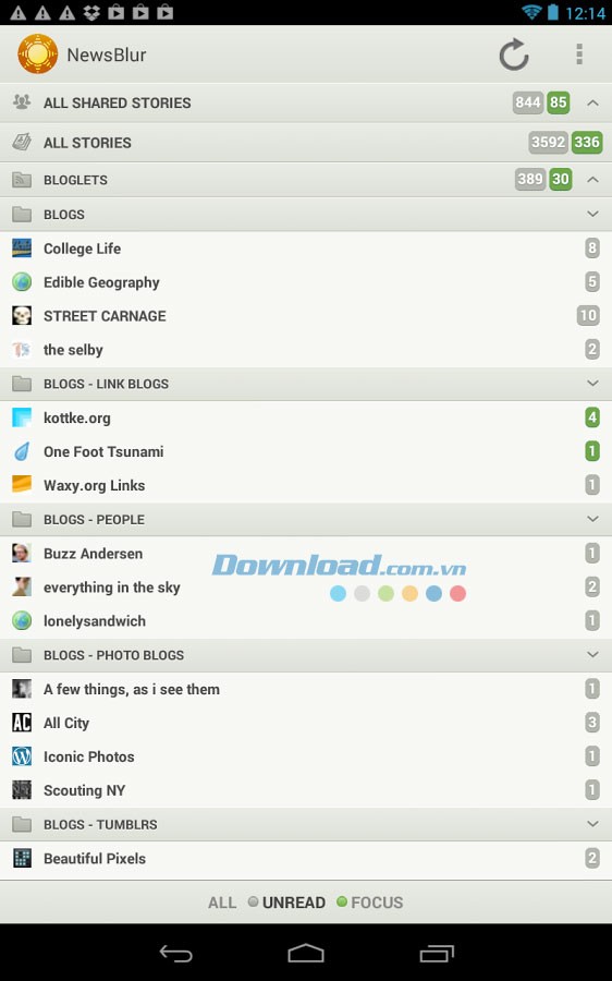 NewsBlur for Android
