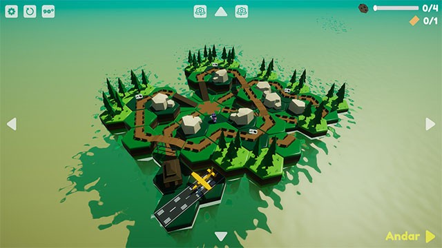 Kết nối các ô hình lục giác để giải cứu