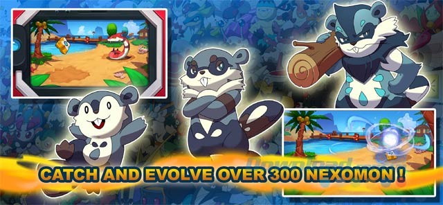 Bắt và huấn luyện 300 chú quái thú Nexomon