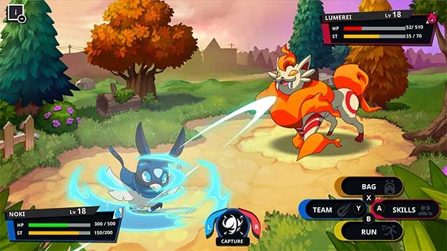 Nexomon: Extinction là game nhập vai phiêu lưu có lối chơi giống Pokemon