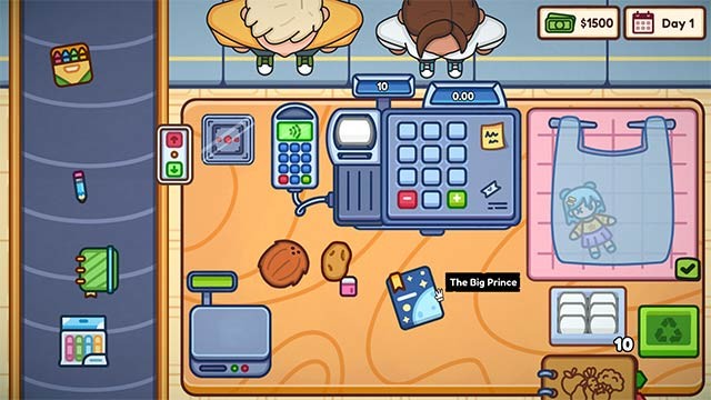 Thử làm thu ngân trong siêu thị địa phương với game mô phỏng Next In Line