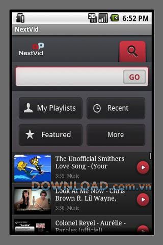 NextVid for Android