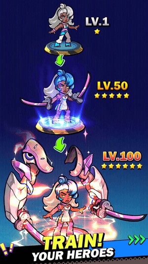 Triệu hồi và nâng cấp anh hùng