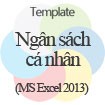 Mẫu Ngân Sách Cá Nhân - Lập Kế Hoạch Tài Chính Cá Nhân