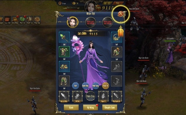 Hệ thống nhân vật