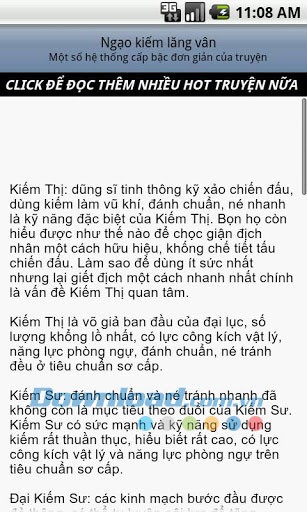 Ngao kiem lang van for Android