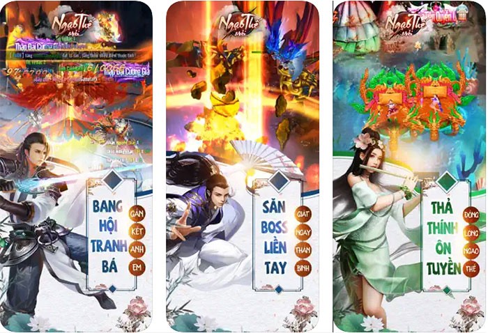 Game di động Ngạo Thế miễn phí
