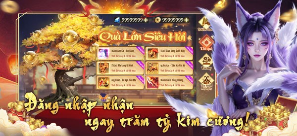 Đăng nhập nhận ngay trăm tỷ kim cương