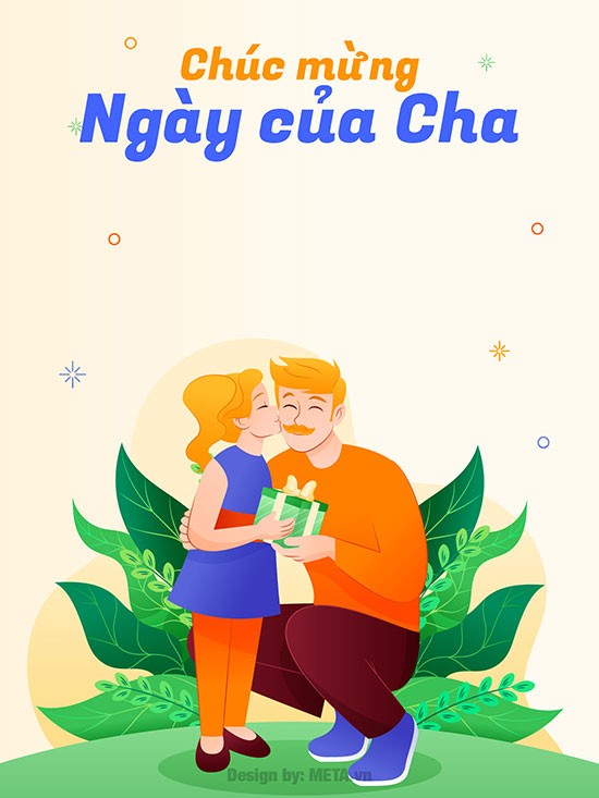 Thiệp chúc mừng Father’s Day