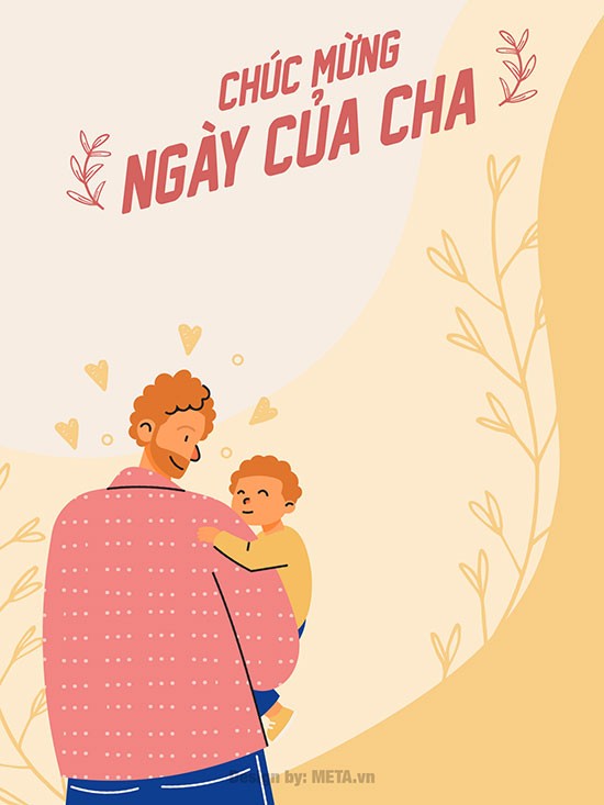 Thiệp mừng Ngày của Cha đẹp, ý nghĩa