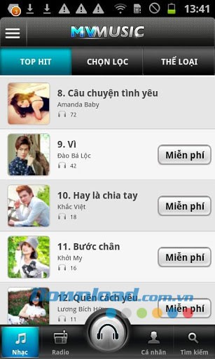 Nghe nhạc for Android