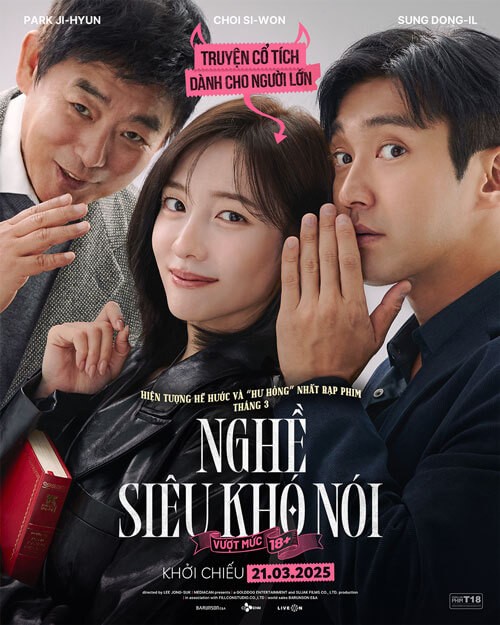 Poster phim Nghề siêu khó nói