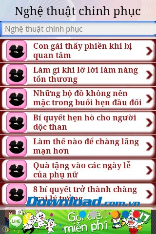 Nghệ thuật chinh phục for Android