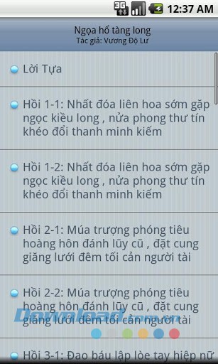 Ngọa hổ tàng long for Android