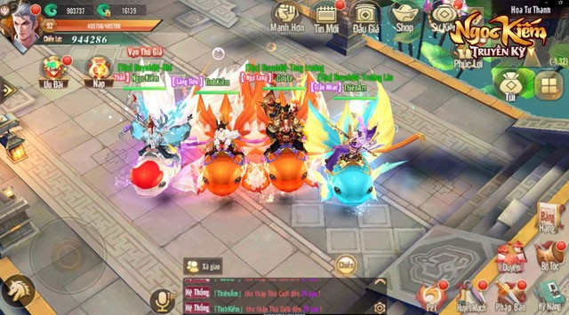 Hiệu ứng game đẹp mắt, đặc sắc