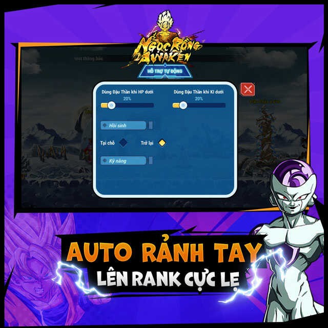 Auto rảnh tay, lên rank cực lẹ