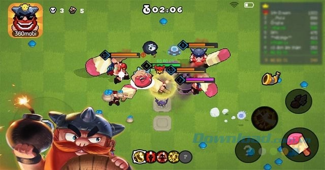 Giao diện game Ngôi Sao Bộ Lạc