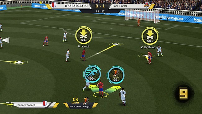 Download game quản lý bóng đá ngôi sao bóng đá Mobasaka