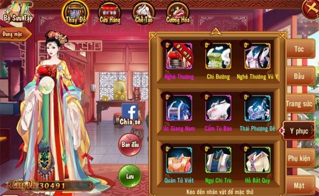 Trang phục của mỹ nữ