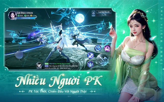 Chiến trường PK sôi động nhiều người tham gia