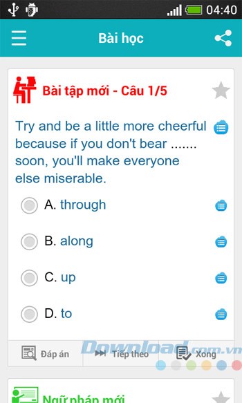 Bài học tiếng Anh