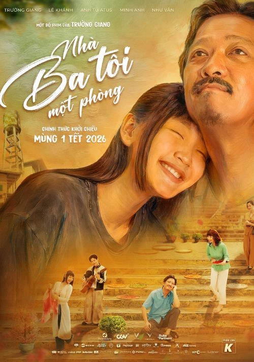 Poster phim Nhà ba tôi một phòng