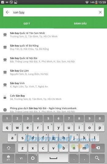 Tìm kiếm địa điểm