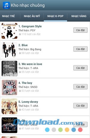 Nhạc chuông for Android