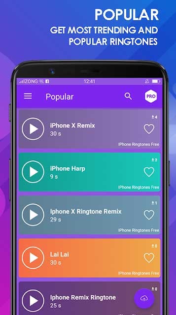 Ringtones for iPhone Free 2019 cho Android được nhiều người yêu thích
