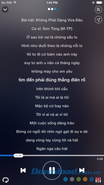 Kết hợp lời bài hát chạy chữ KARAOKE