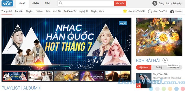 Trang chủ Nhaccuatui