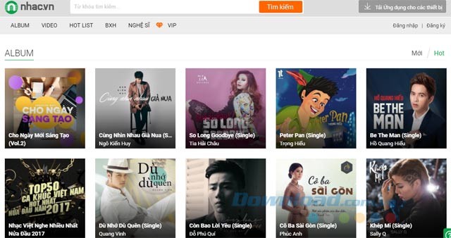 Nhac.vn - Nghe nhạc Lossless chất lượng cao