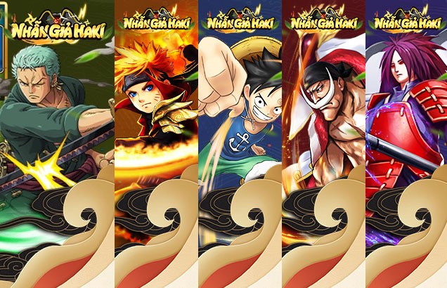 Game nhập vai manga vui nhộn cùng Naruto và đội quân hải tặc