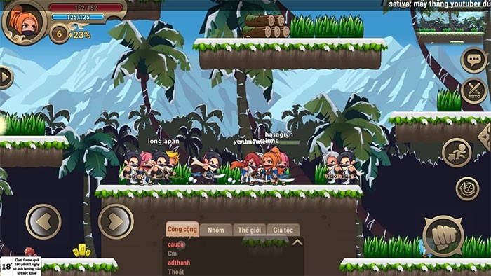 Cuộc chiến ninja miễn phí cho di động