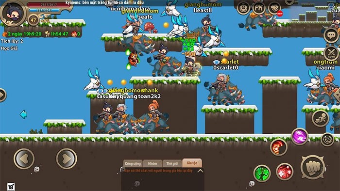 Game ninja Nhẫn Giả Truyền Kỳ cho iPhone