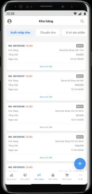 Quản lý sản phẩm