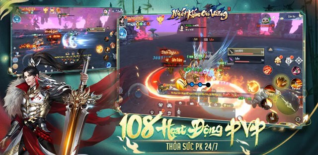 108 hoạt động PvP thỏa sức PK 24/7