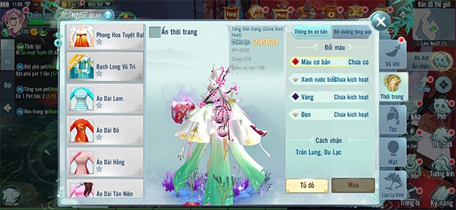 Chi tiết bản cập nhật Vấn đỉnh hoa sơn