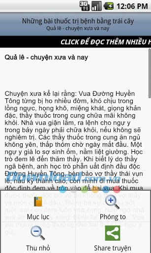 Nhung bai thuoc tri benh for Android