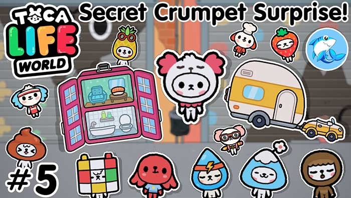 Toca Life có rất nhiều crumpet ẩn để người chơi mở khóa