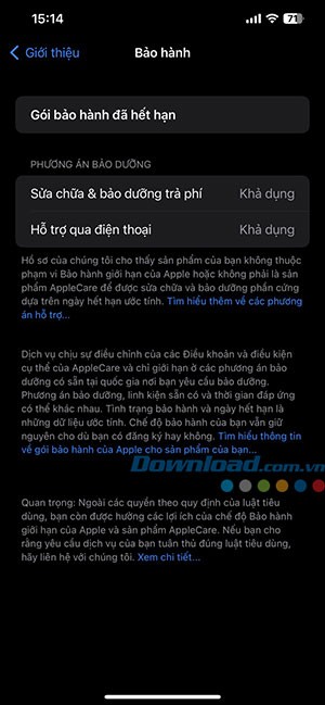 check bao hanh iphone 4*402234