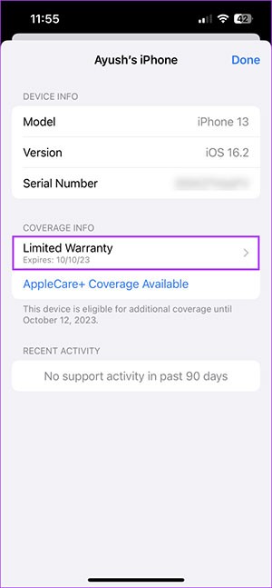 check bao hanh iphone 11*402239