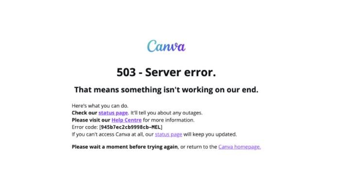 Cách Khắc Phục Lỗi Canva Không Hoạt Động Nhanh Chóng