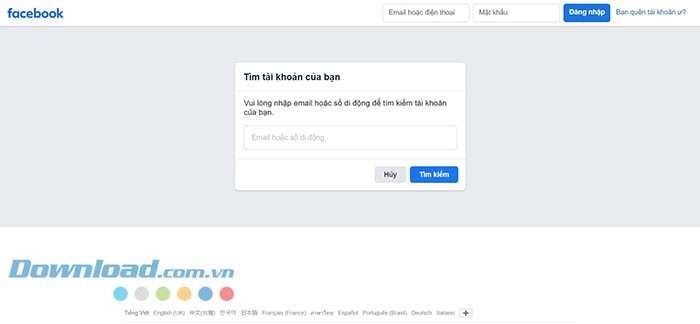 Sửa lỗi Facebook không đăng nhập được - Hướng dẫn chi tiết