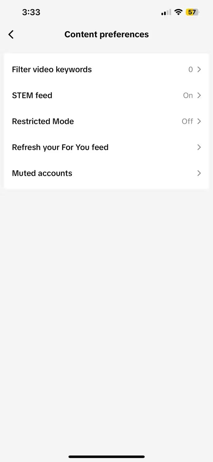 Tinh chỉnh cài đặt của TikTok
