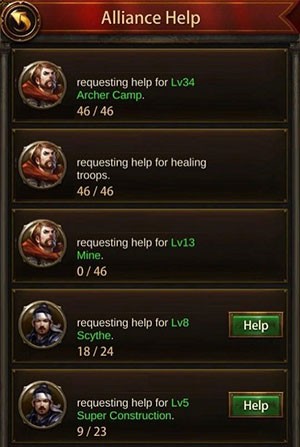 Tham gia liên minh giúp người chơi học hỏi được tham nhiều kinh nghiệm từ các game thủ khác