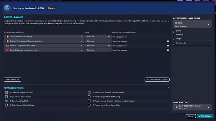 Chiến thuật quản lý đội bóng trong Football Manager 2023