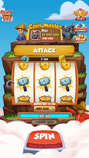 Coin Master gameplay 3*446881