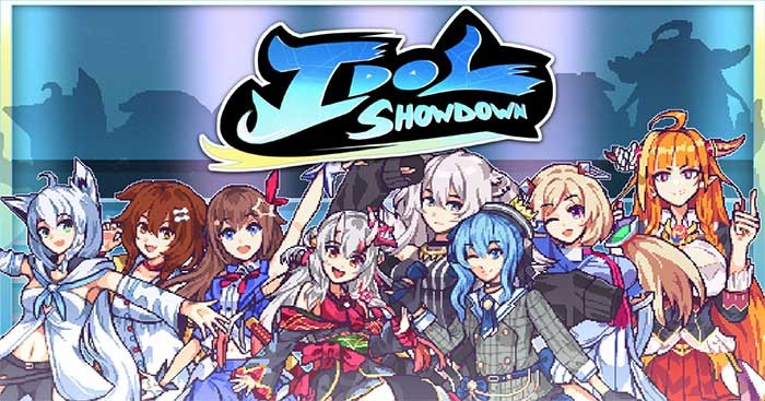Idol Showdown là game nhập vai đối kháng với các nhân vật nữ vô cùng xinh đẹp